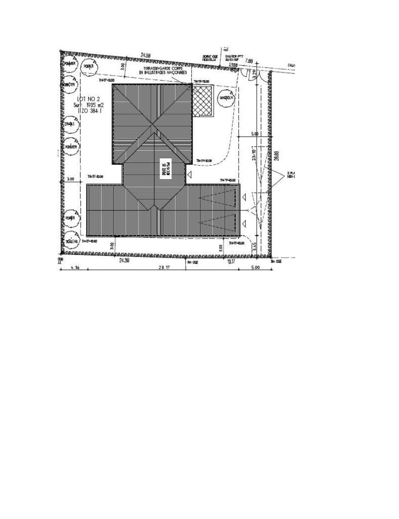 plan de masse