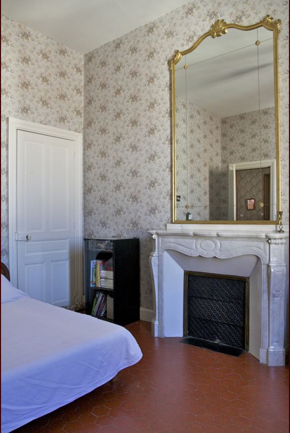 Miroir de l'entrée dans sa situation d'origine...
