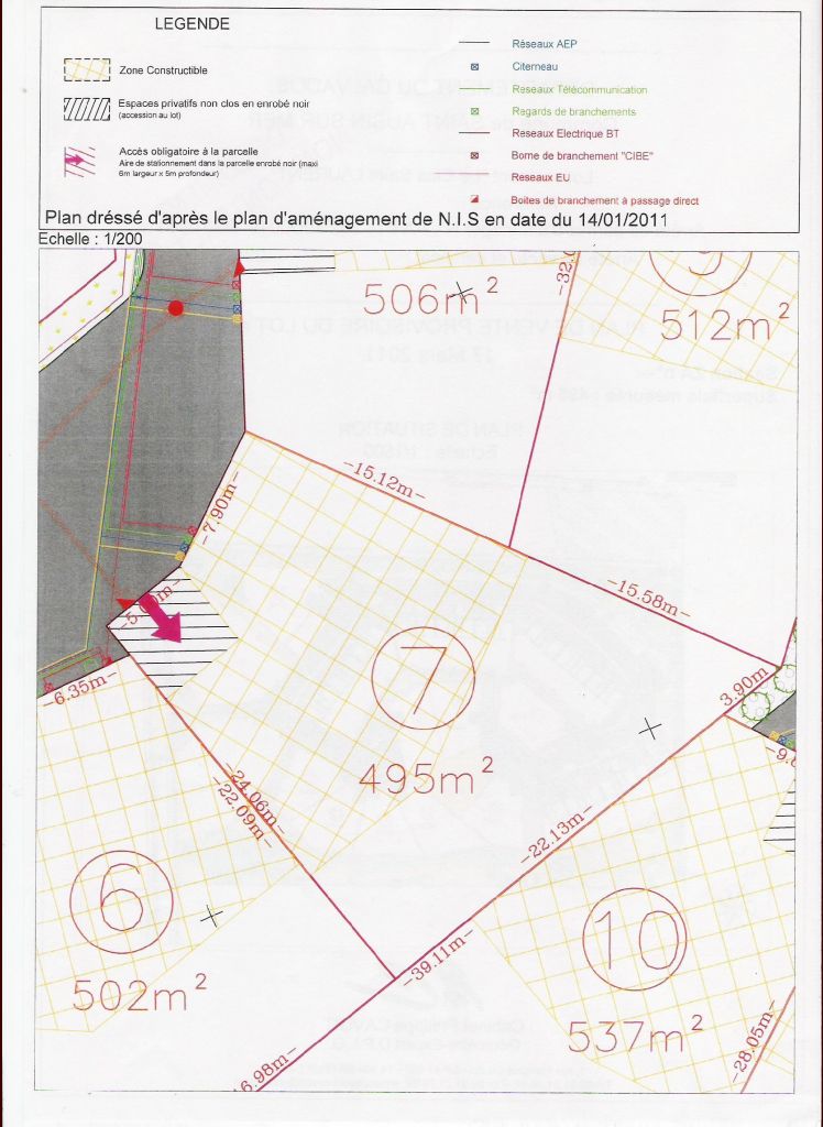 Terrain lot n7