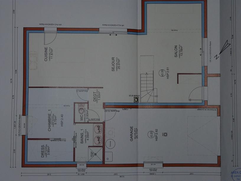 Plan du rez de chausse !