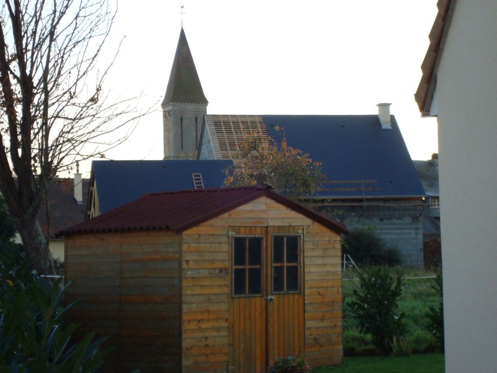 La maison vu de derrire