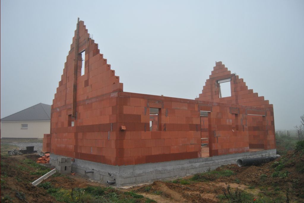 Maçonnerie terminée - J7