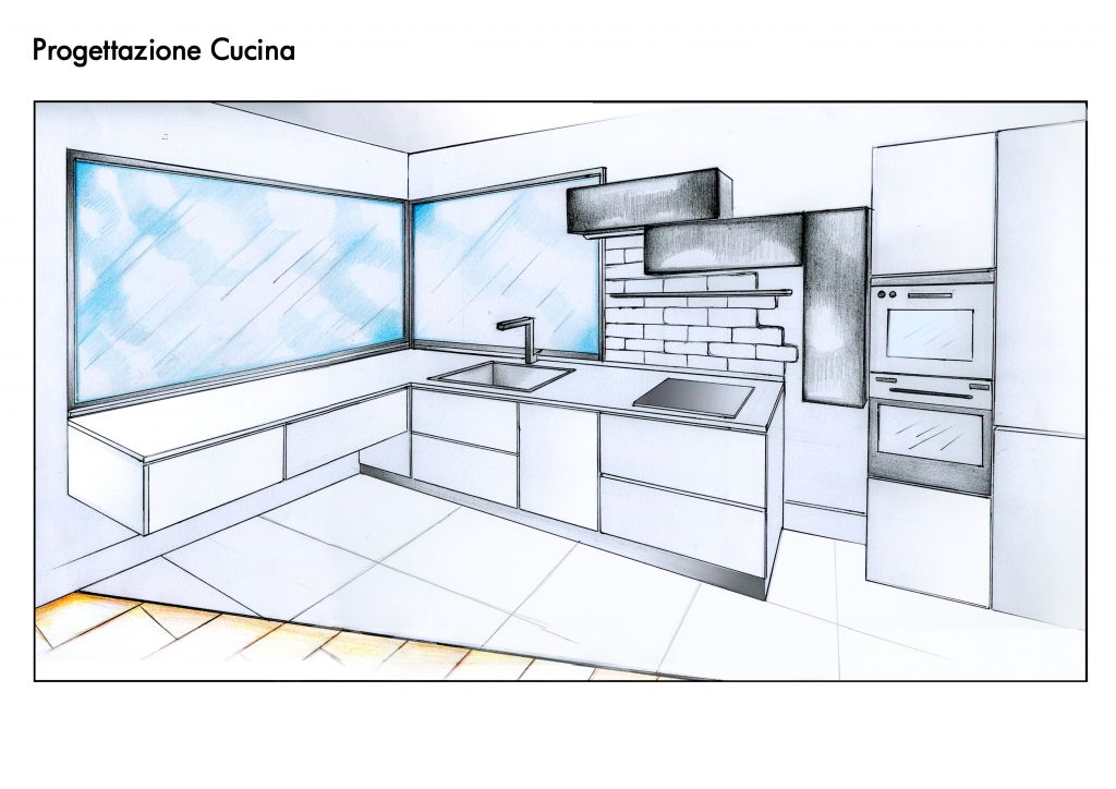 croquis cuisine