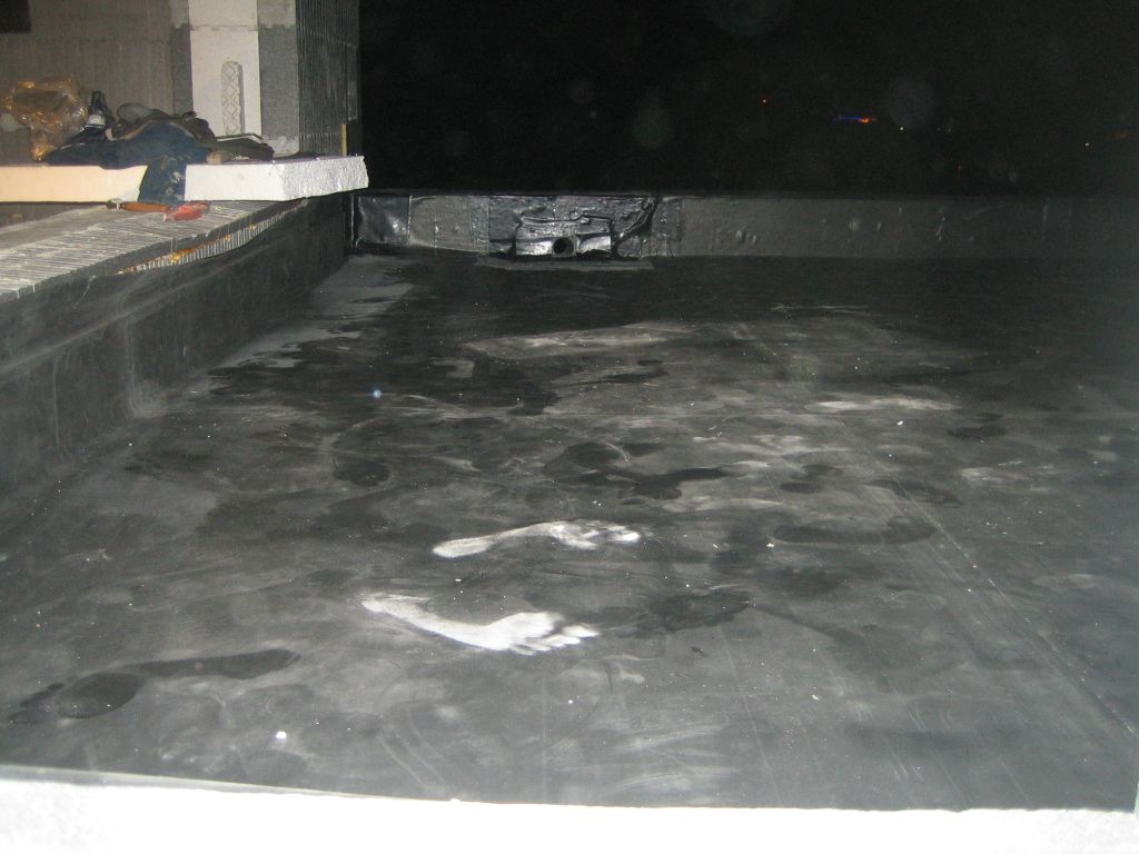 bâche EPDM collée