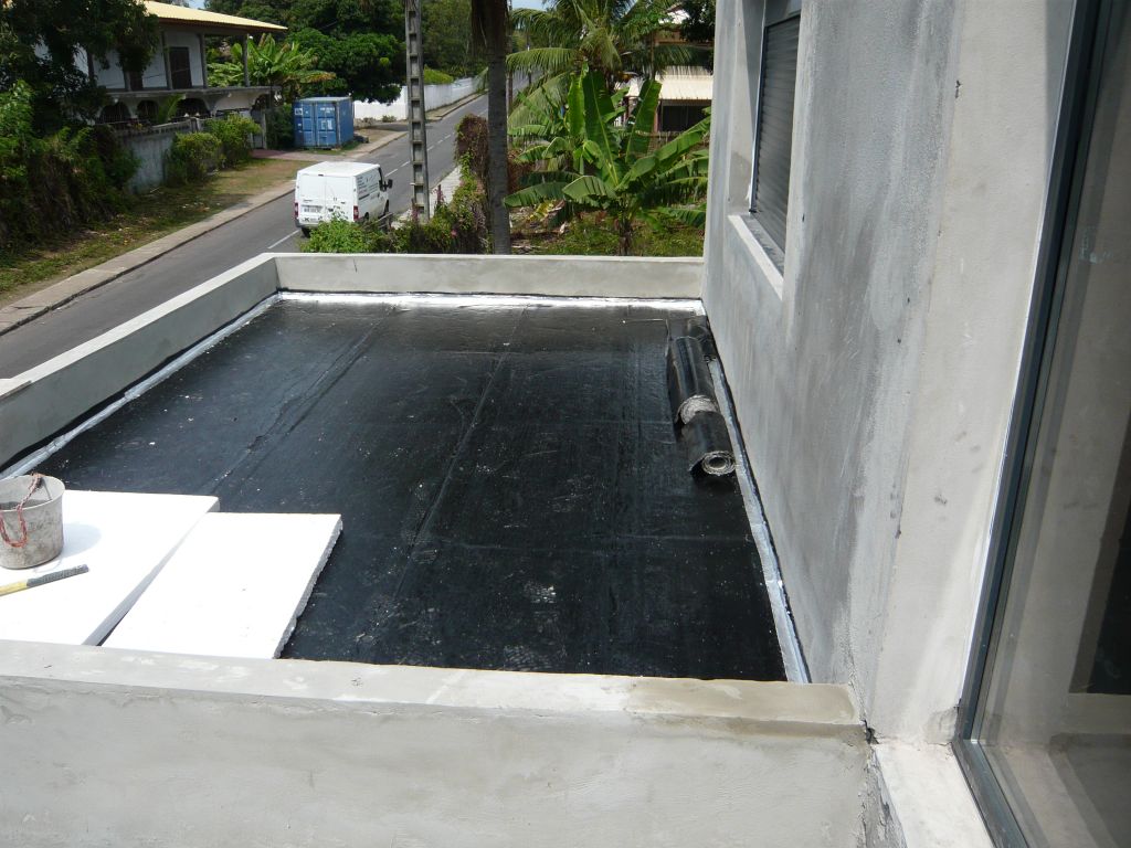 Isolation toit terrasse
