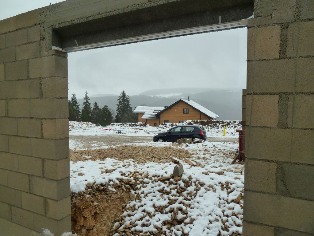Future vue depuis le salon.