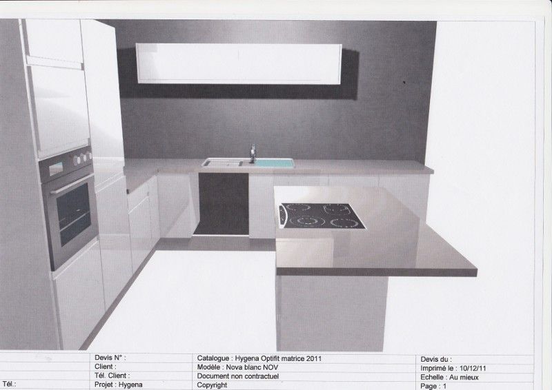 Cuisine proposition hygena