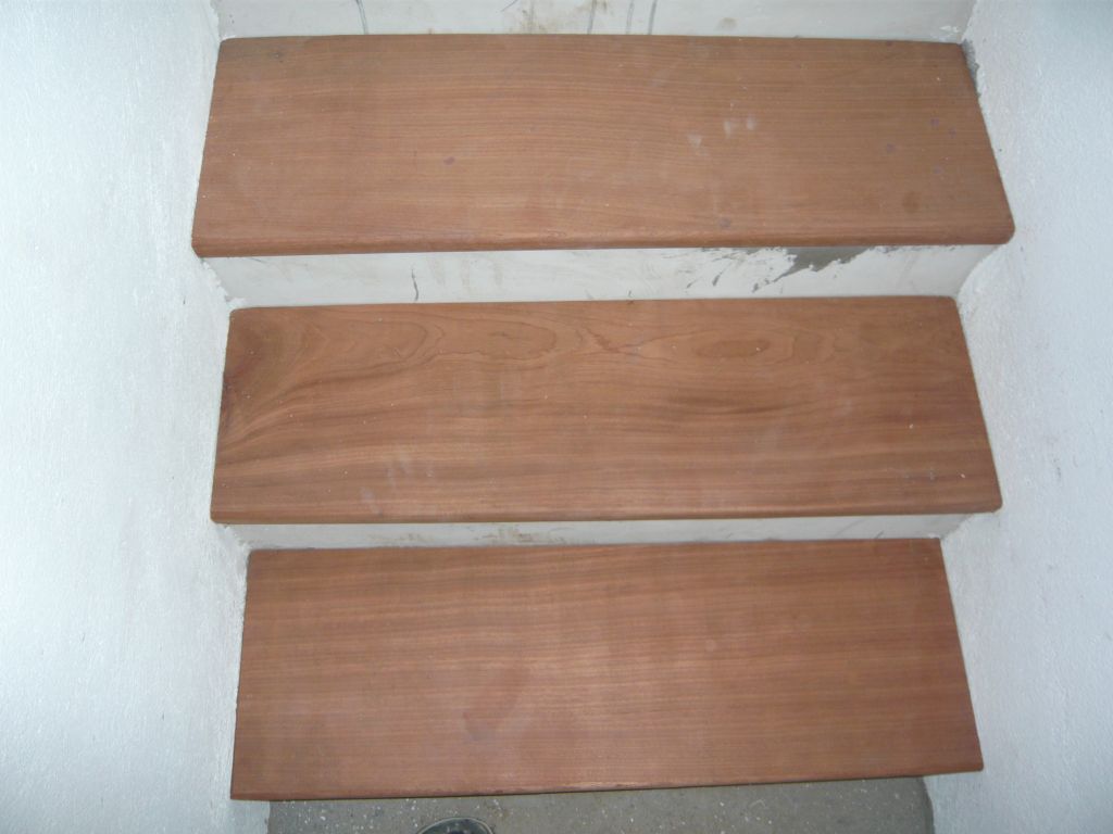 Marches de l'escalier