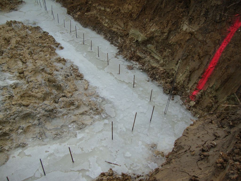 fondation sous l'eau :(