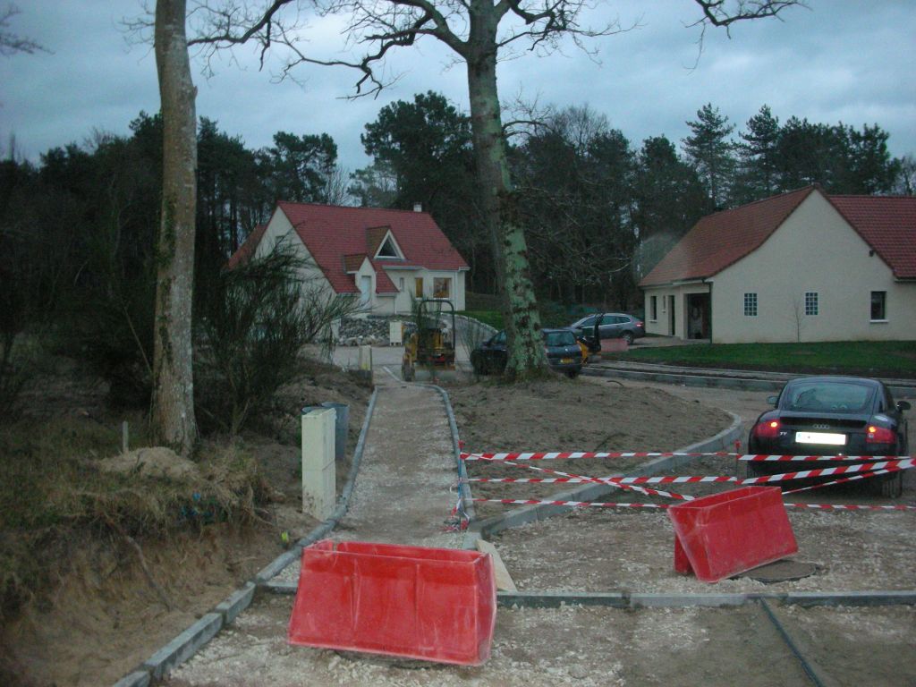 Voirie du lotissement