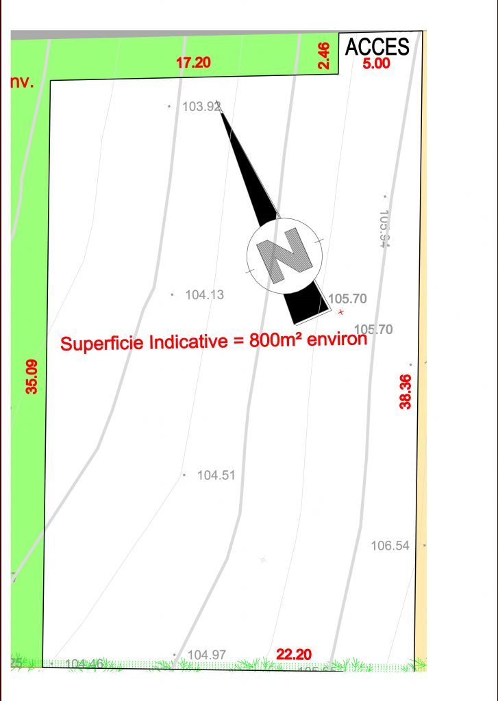 situation terrain