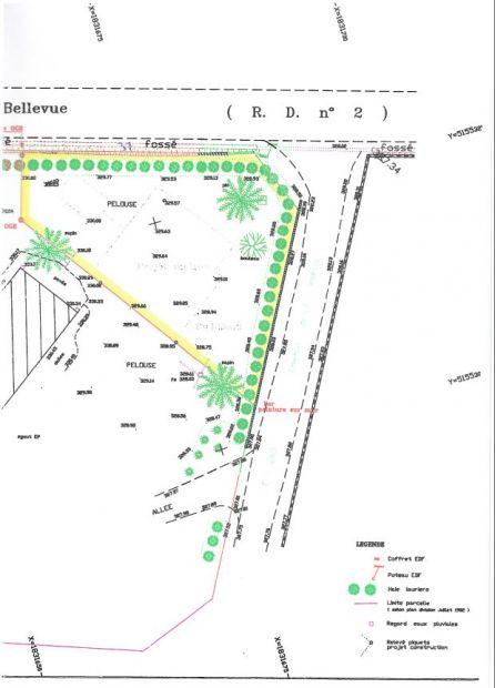 Plan terrain