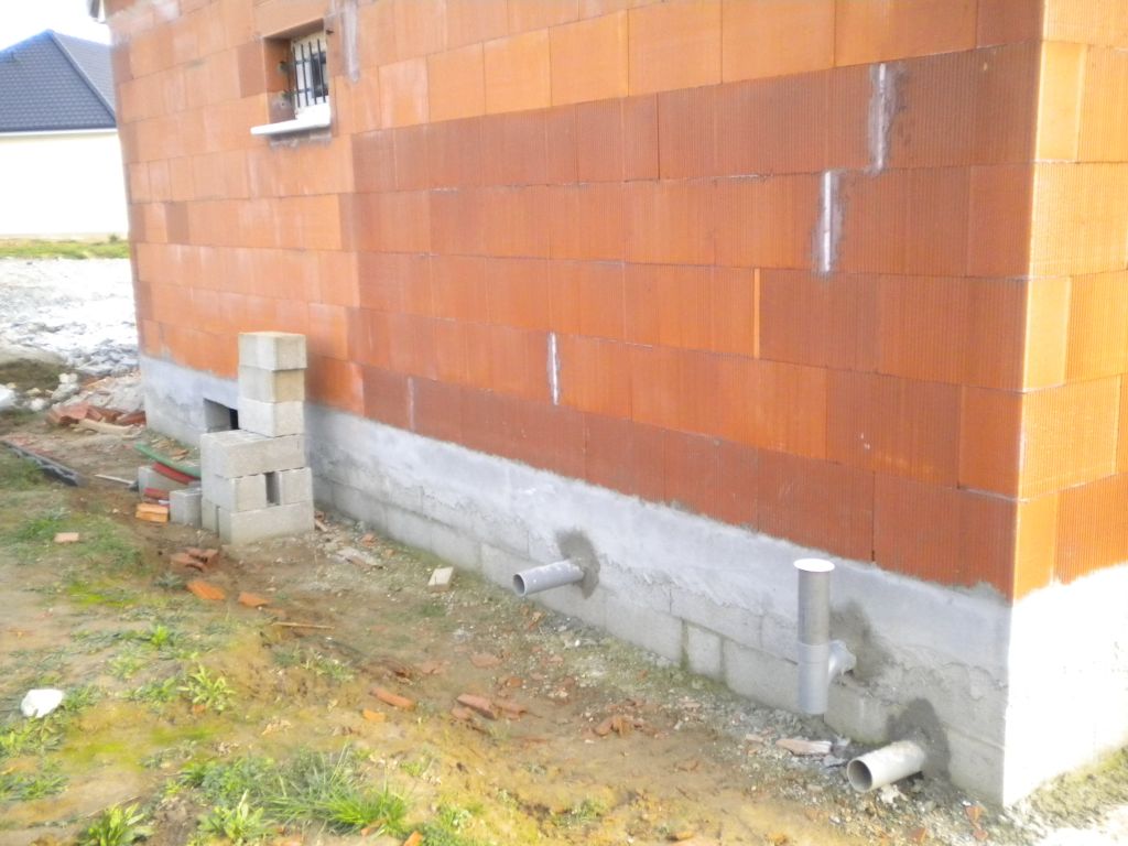 Ventilation V-S et sortie assainissement