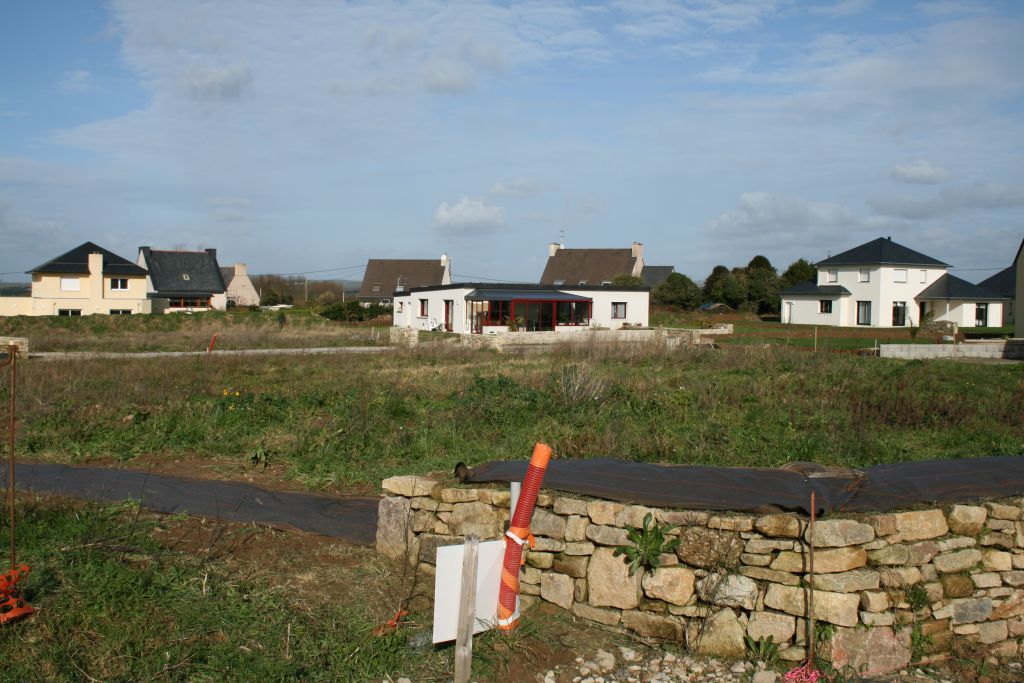 Photo prise du coin Sud/Ouest en direction du Nord/Est.