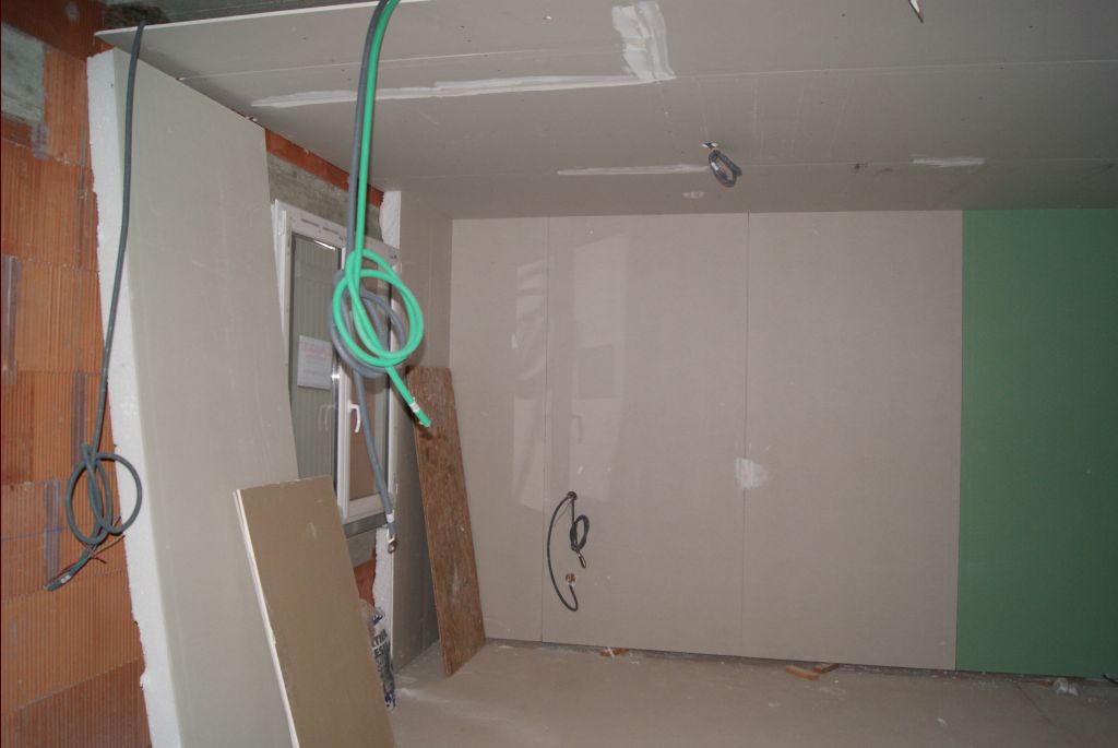 Faux Plafond RDC et isolation des murs