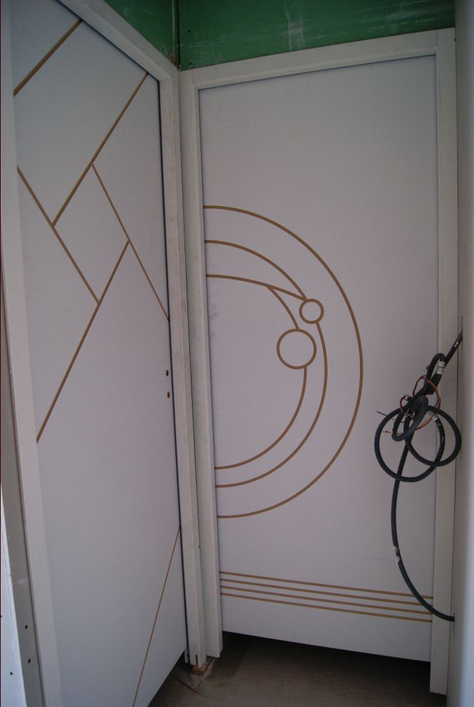 Portes chambre RDC et Salle d'eau RDC