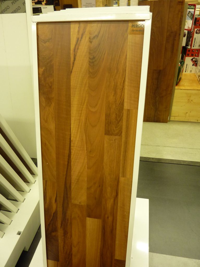 Le parquet de notre chambre