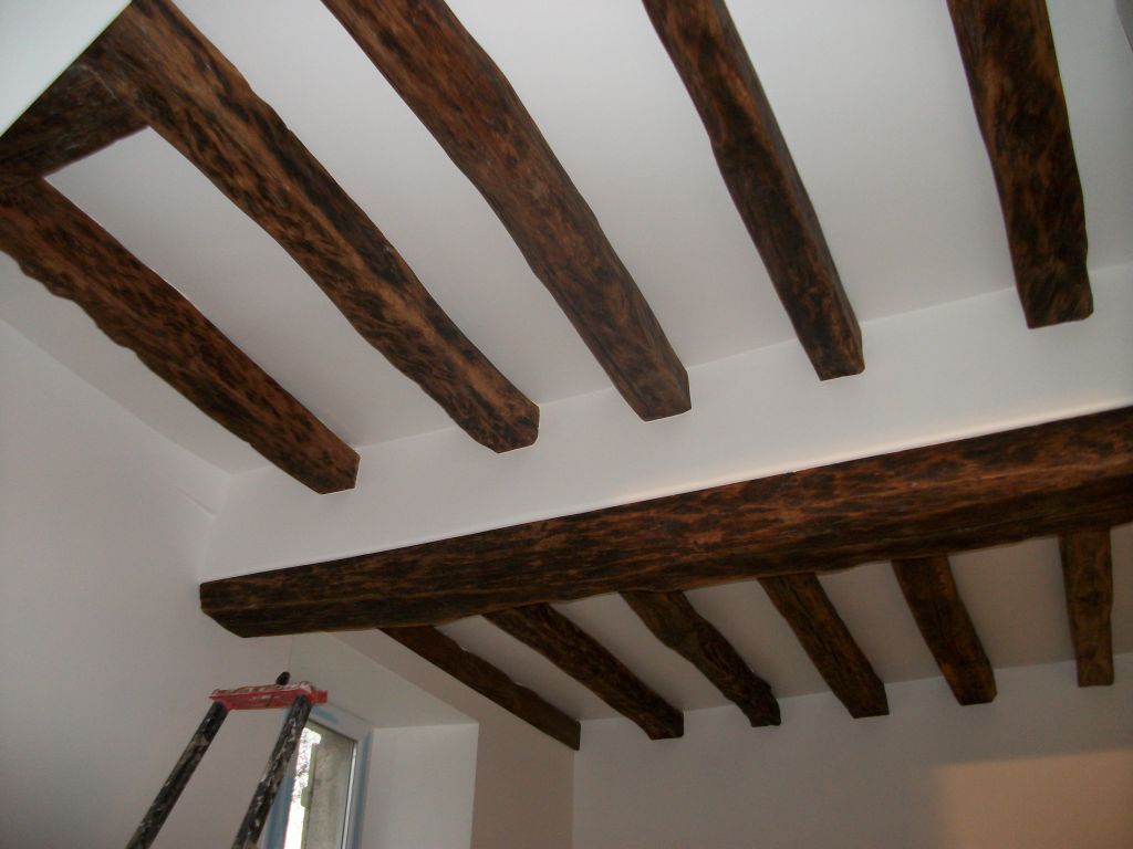 peinture plafond de la chambre
