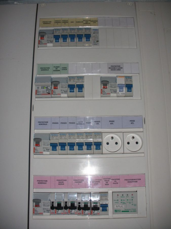 Changement des module par du LEGRAND