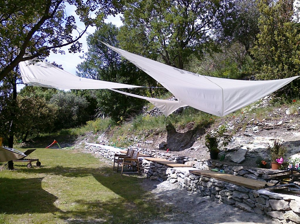 Am�nagement de la restanque.
