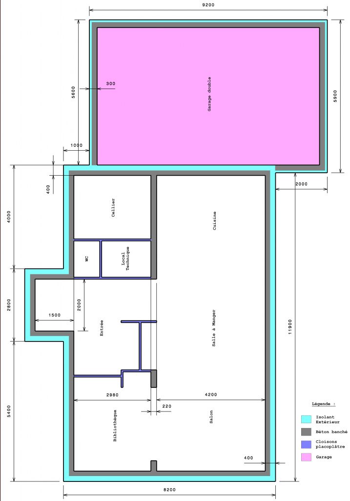 Plan du RDC