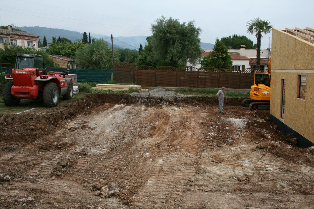 2ème terrassement - Pelle   camion