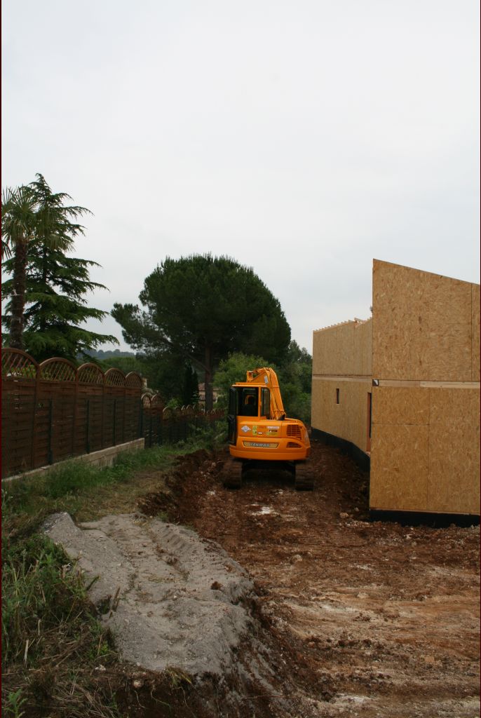 2ème terrassement - Pelle   camion