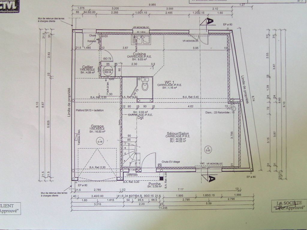 Plan du RDC