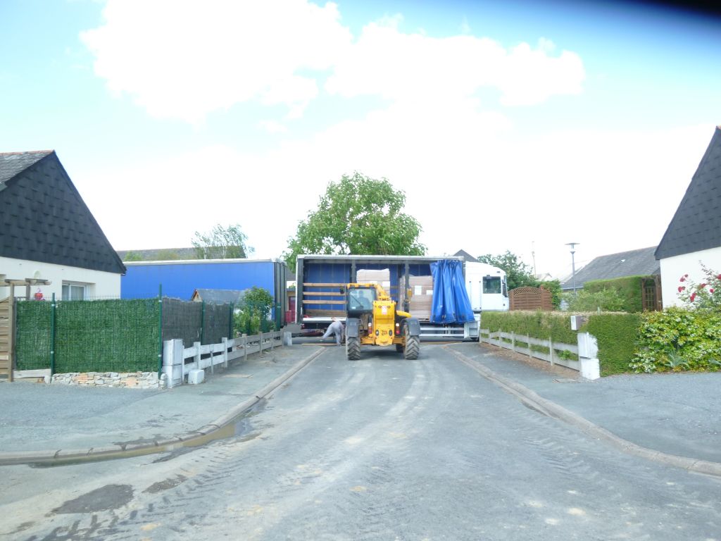 Livraison d'Allemagne par un camion polonais