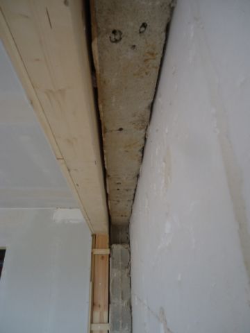 emplacement du linteau