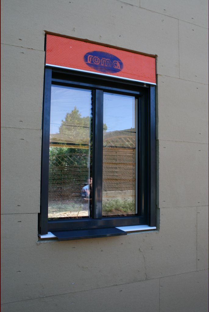 Fenêtre du bureau, vue extérieure
