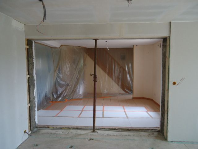 ouverture entre les 2 maisons