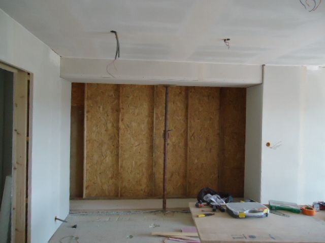 parement ouverture entre les 2 maisons