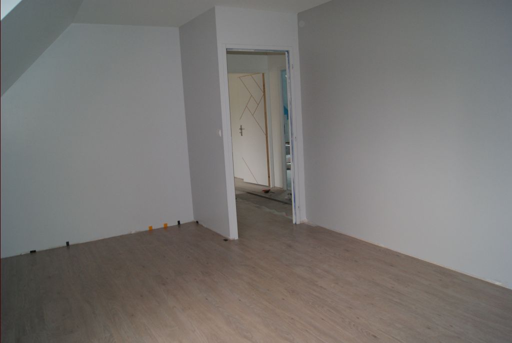 Pose du parquet