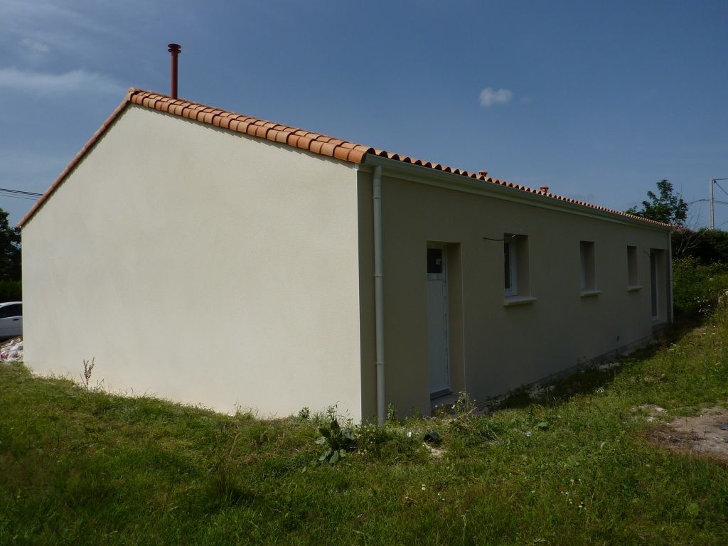Enduit Parex G10/G40:
<br />
- face nord/Est terminées