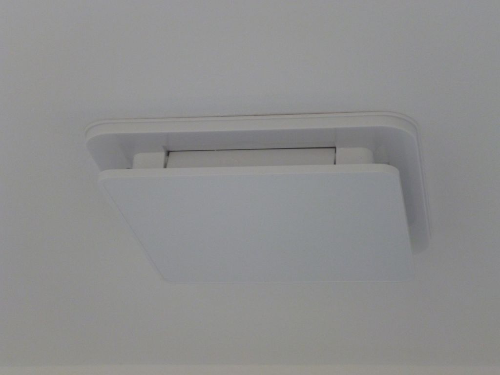 Bouche d'insuflation de la VMC DF
