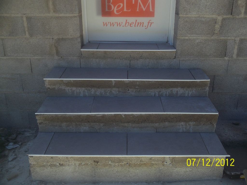 marche d'escalier exterieur