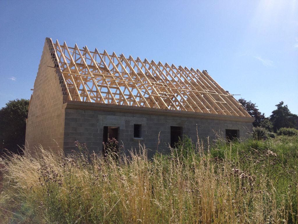 vue façade nord (côté jardin)