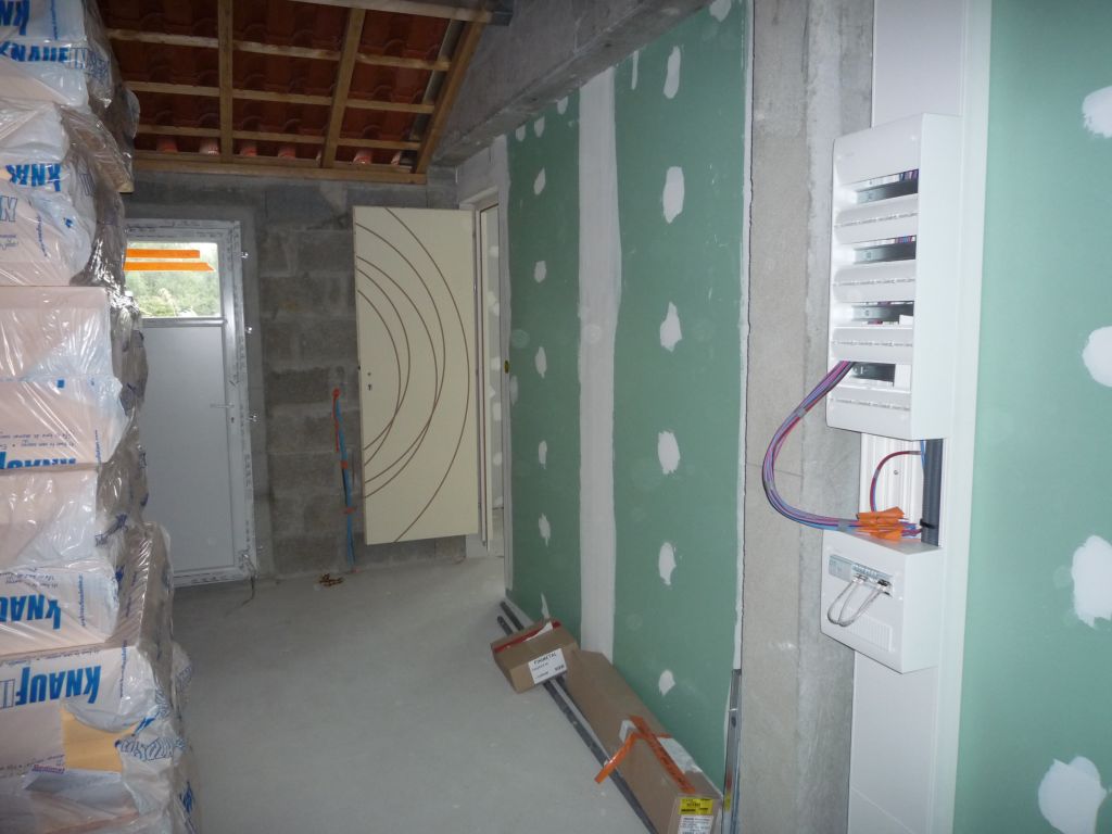 Tableau électrique dans le garage