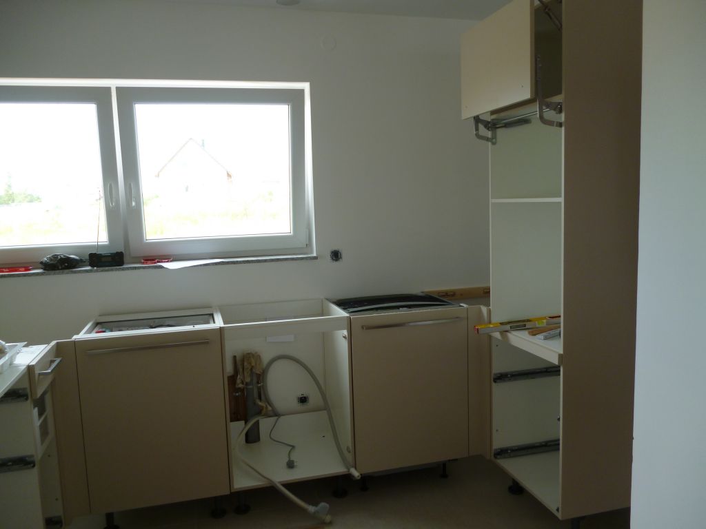 Cuisine en cours de montage