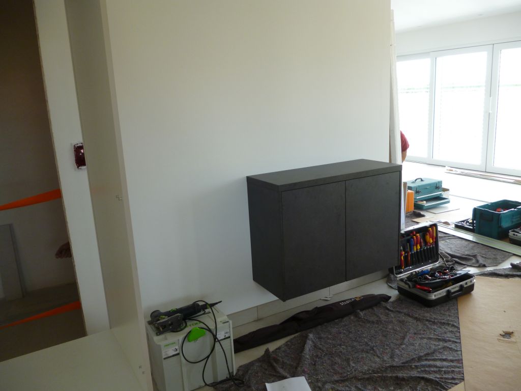 Cuisine en cours de montage