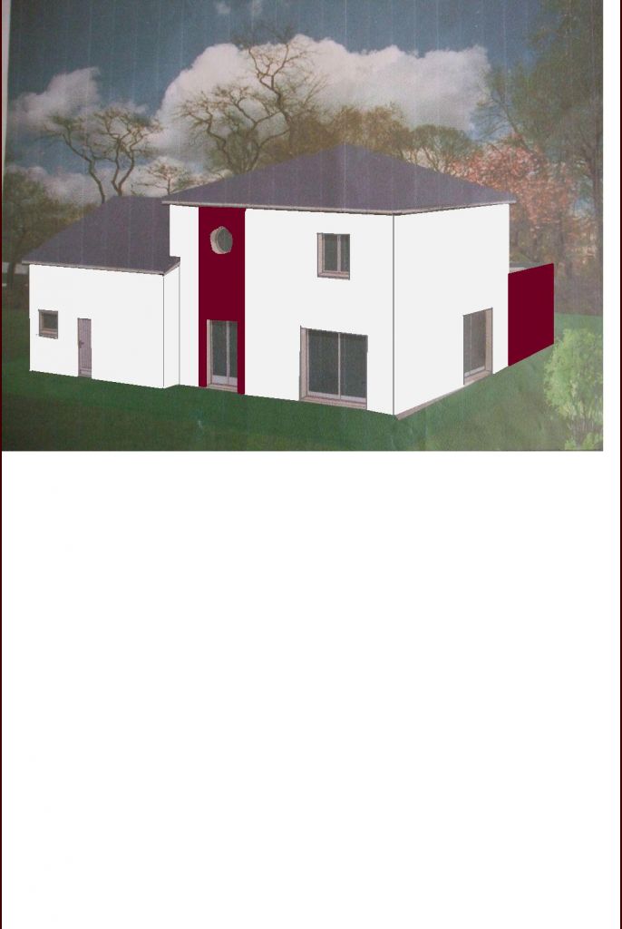 Vue arrière avec cube rouge dvt
