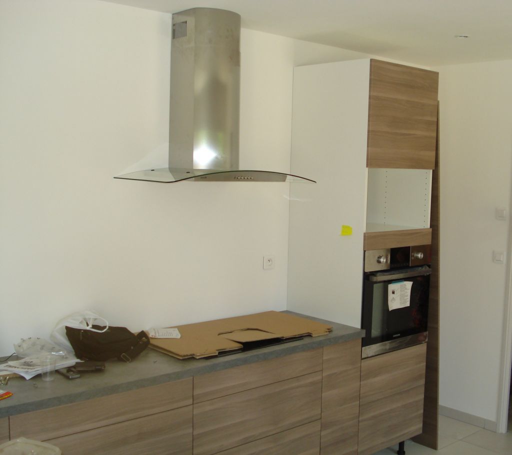 installation de la cuisine