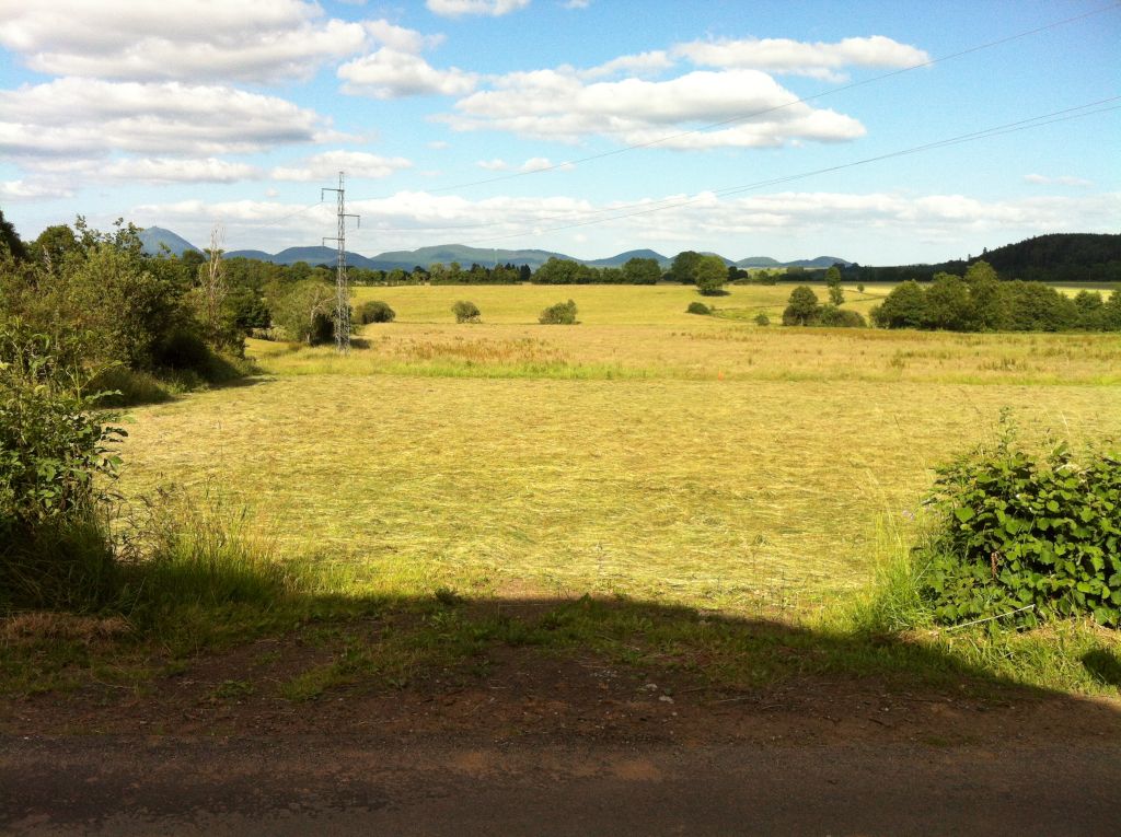 Vue du terrain