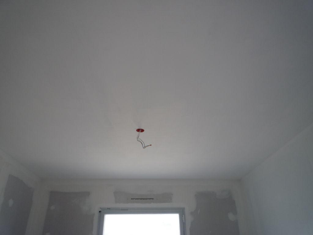 Second plafond, seconde expérience (juste sous-couche)