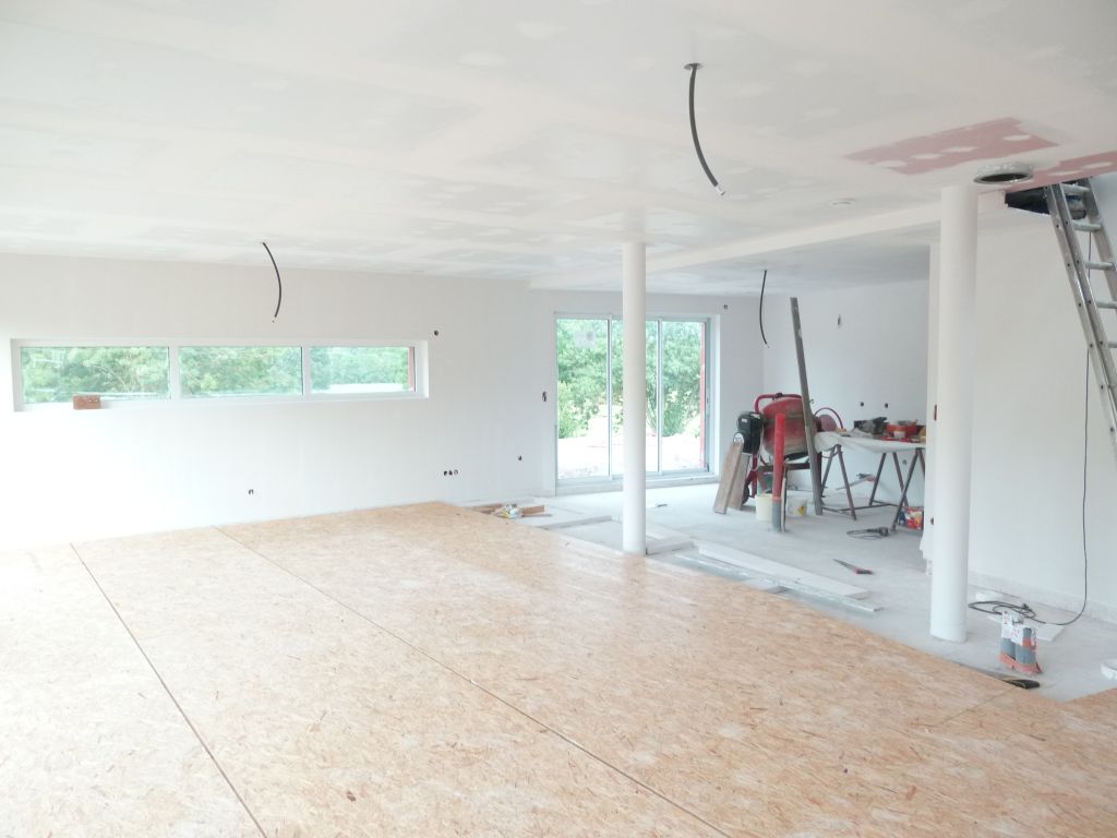 Ossature parquet chene