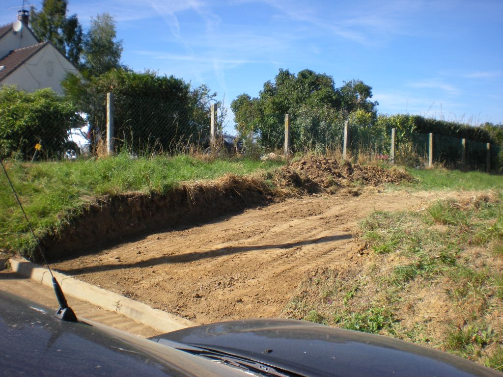 Une belle pente bien douce pour les camions!