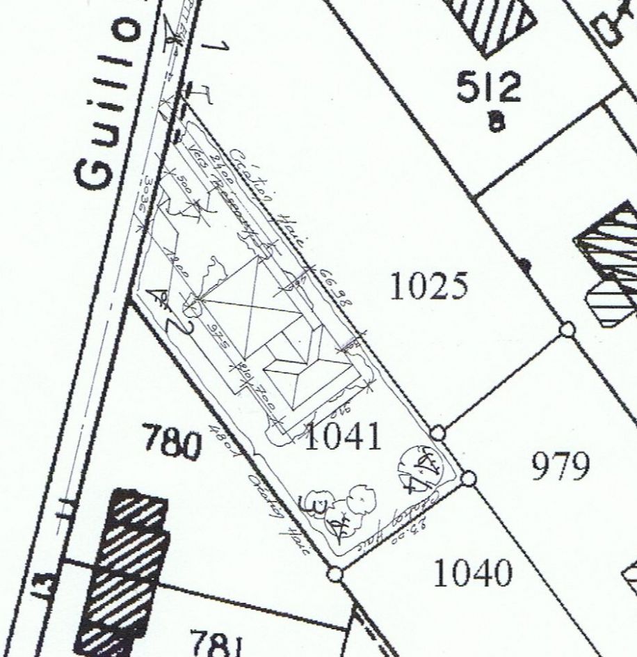 plans de masse de la maison