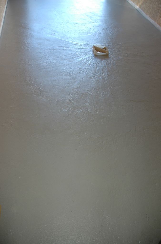 sol du garage en résine epoxy