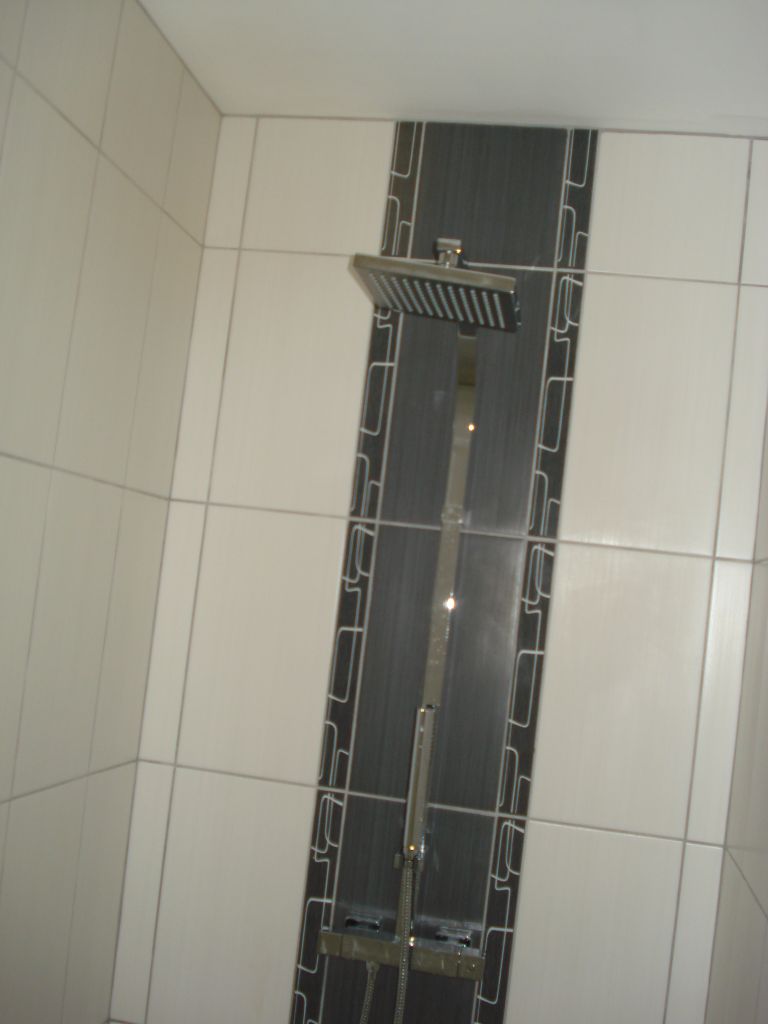 Installation de la douche